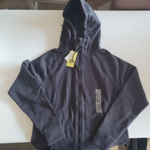 Women Fleece Full Zip Hooded Sweatshirt